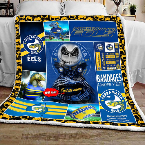 parramatta-eels-quilt-blanket-nrl-quilt-blanket-personalized-jack-skellington