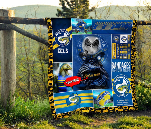 parramatta-eels-quilt-blanket-nrl-quilt-blanket-personalized-jack-skellington