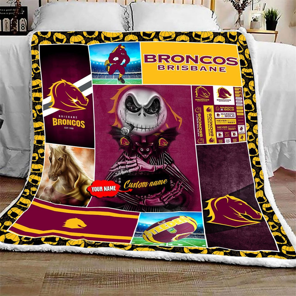 brisbane-broncos-quilt-blanket-nrl-quilt-blanket-personalized-jack-skellington