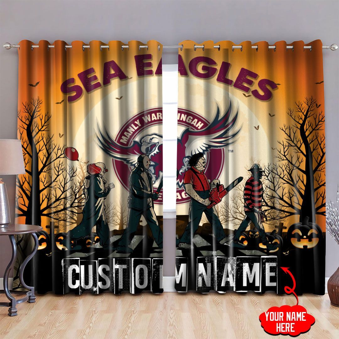 nrl-curtains-manly-warringah-sea-eagles-curtains-personalized-halloween