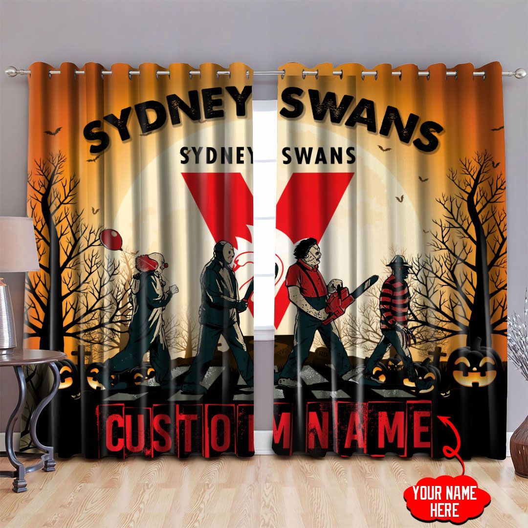 afl-curtains-sydney-swans-curtains-personalized-halloween