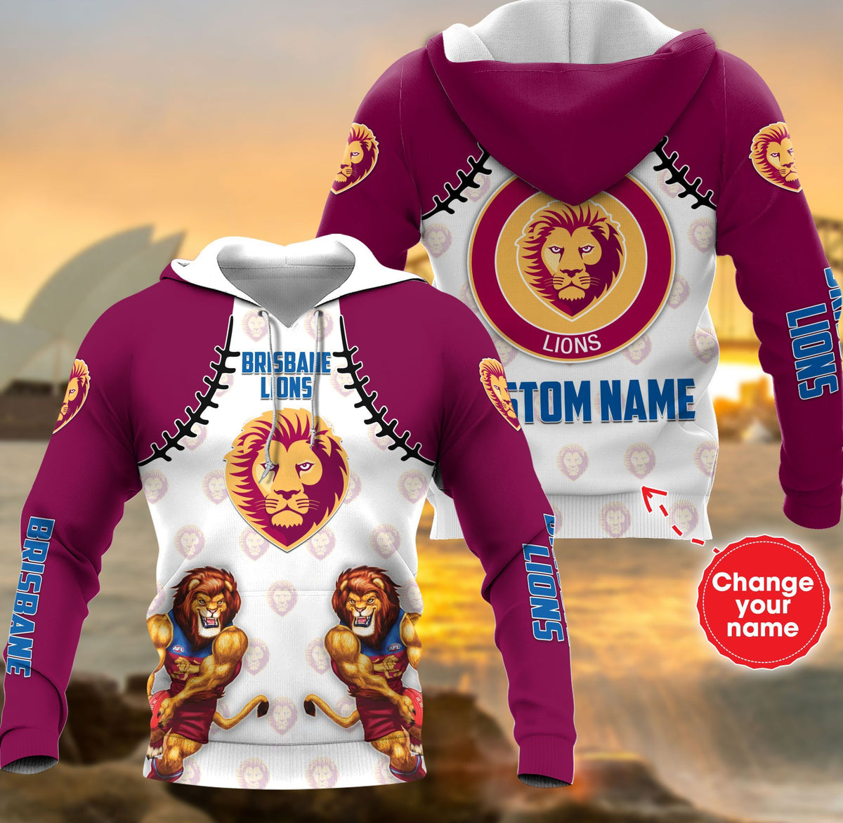 personalized-custom-3d-hoodie-brisbane-lions-douple-mascot-afl