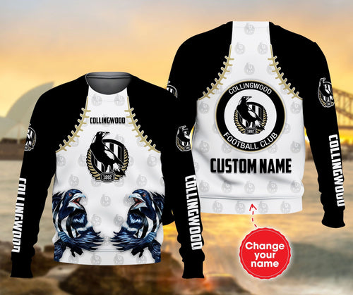personalized-custom-3d-hoodie-collingwood-football-club-douple-mascot-afl