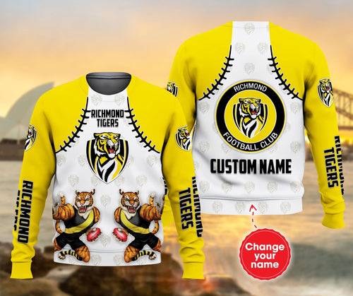 personalized-custom-3d-hoodie-richmond-football-club-douple-mascot-afl