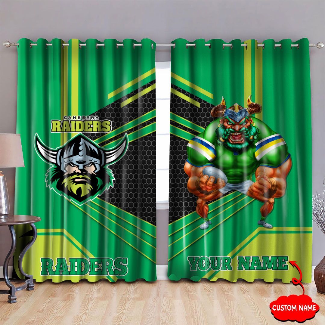 personalized-canberra-raiders-curtains-vector-mascot-nrl