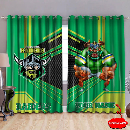 personalized-canberra-raiders-curtains-vector-mascot-nrl