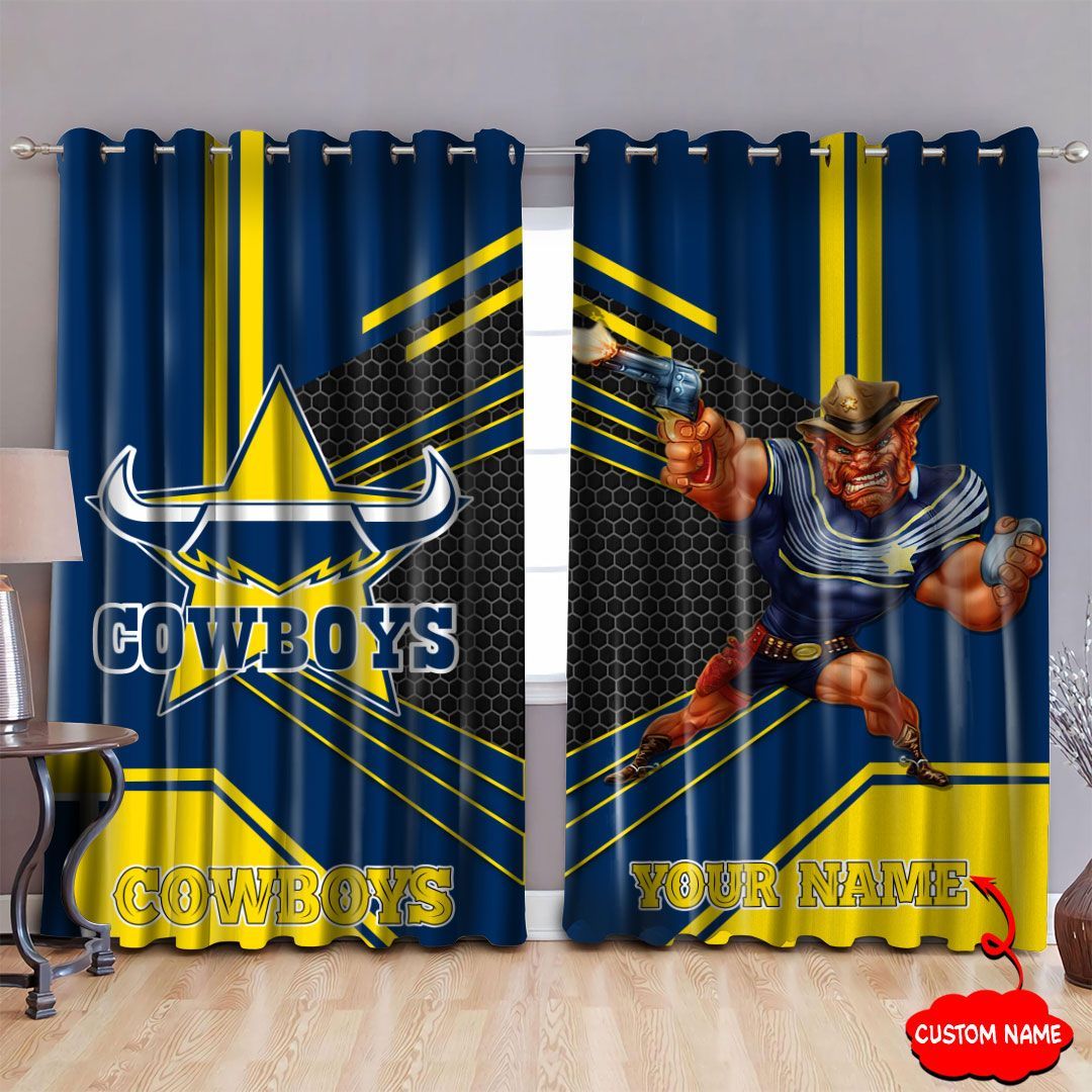 personalized-north-queensland-cowboys-curtains-vector-mascot-nrl