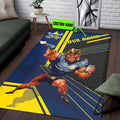 personalized-north-queensland-cowboys-nrl-vector-mascot-edition-rug