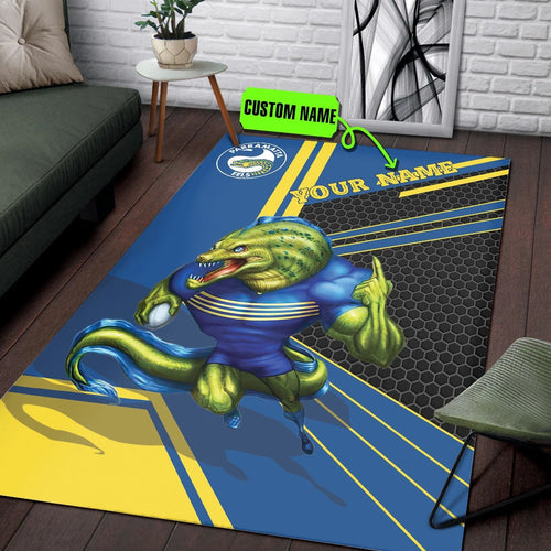 personalized-parramatta-eels-nrl-vector-mascot-edition-rug