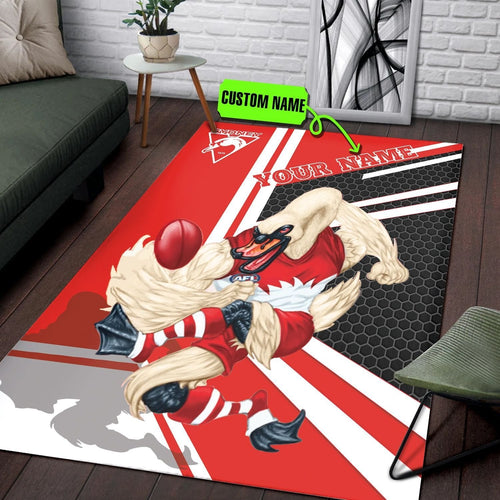 personalized-sydney-swans-afl-vector-mascot-edition-rug