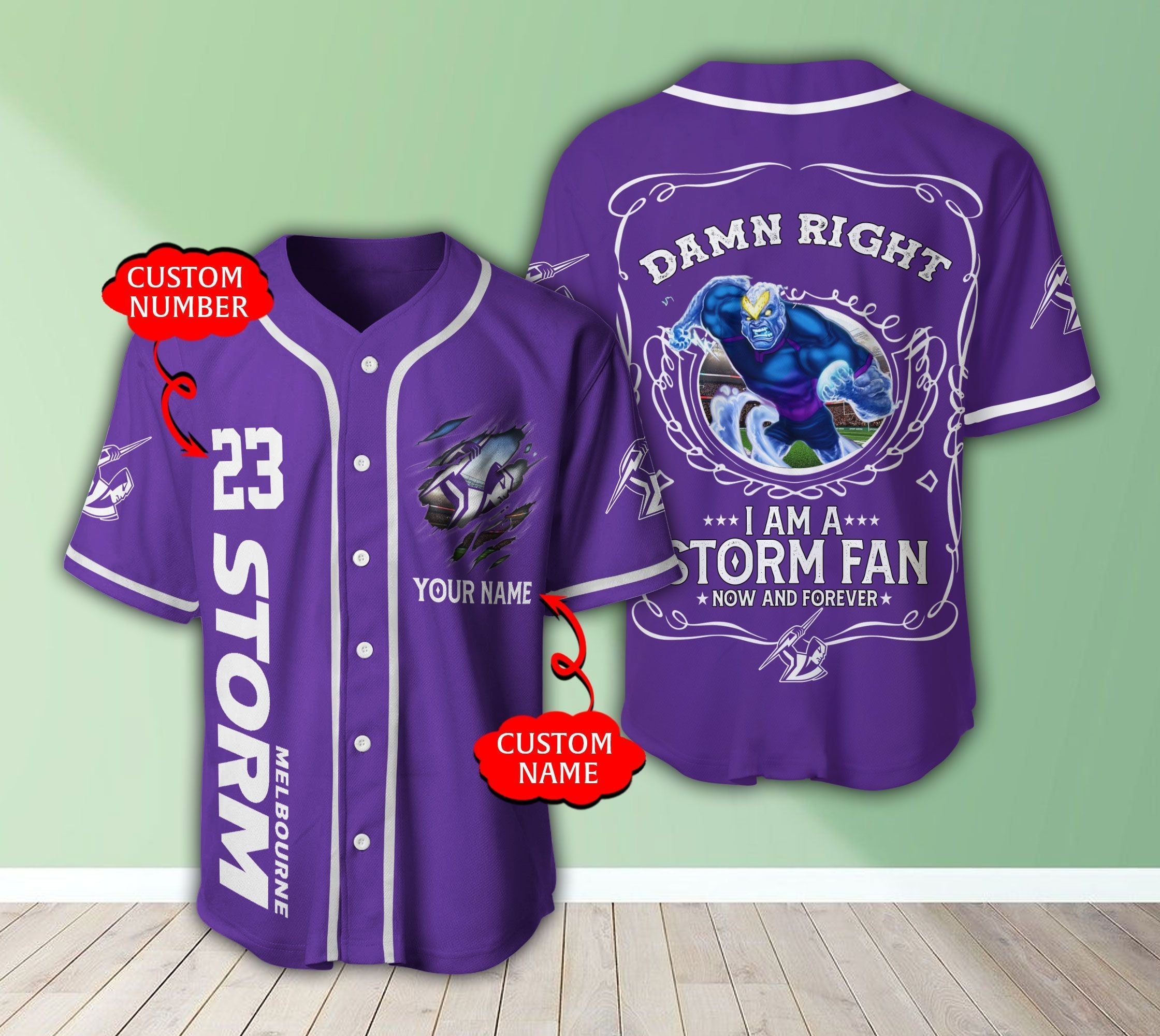 melbourne-storm-nrl-3d-personalized-baseball-jersey-damn-right