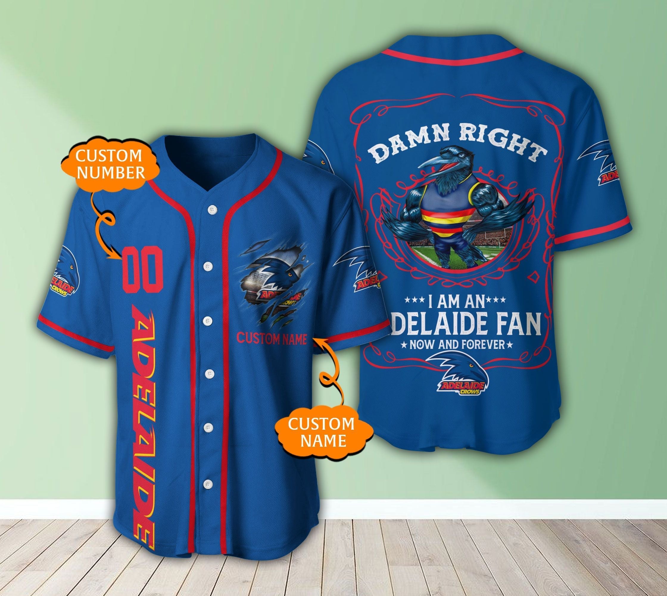 personalized-damn-right-adelaide-football-club-3d-baseball-jersey-afl