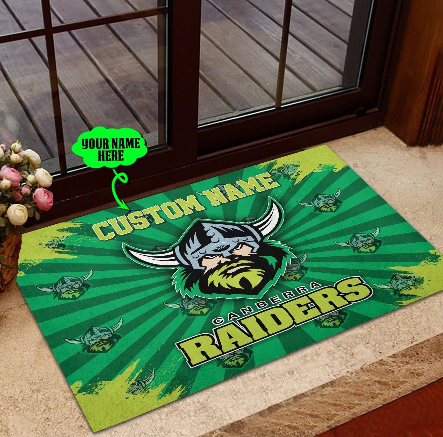 canberra-raiders-doormat-personalized