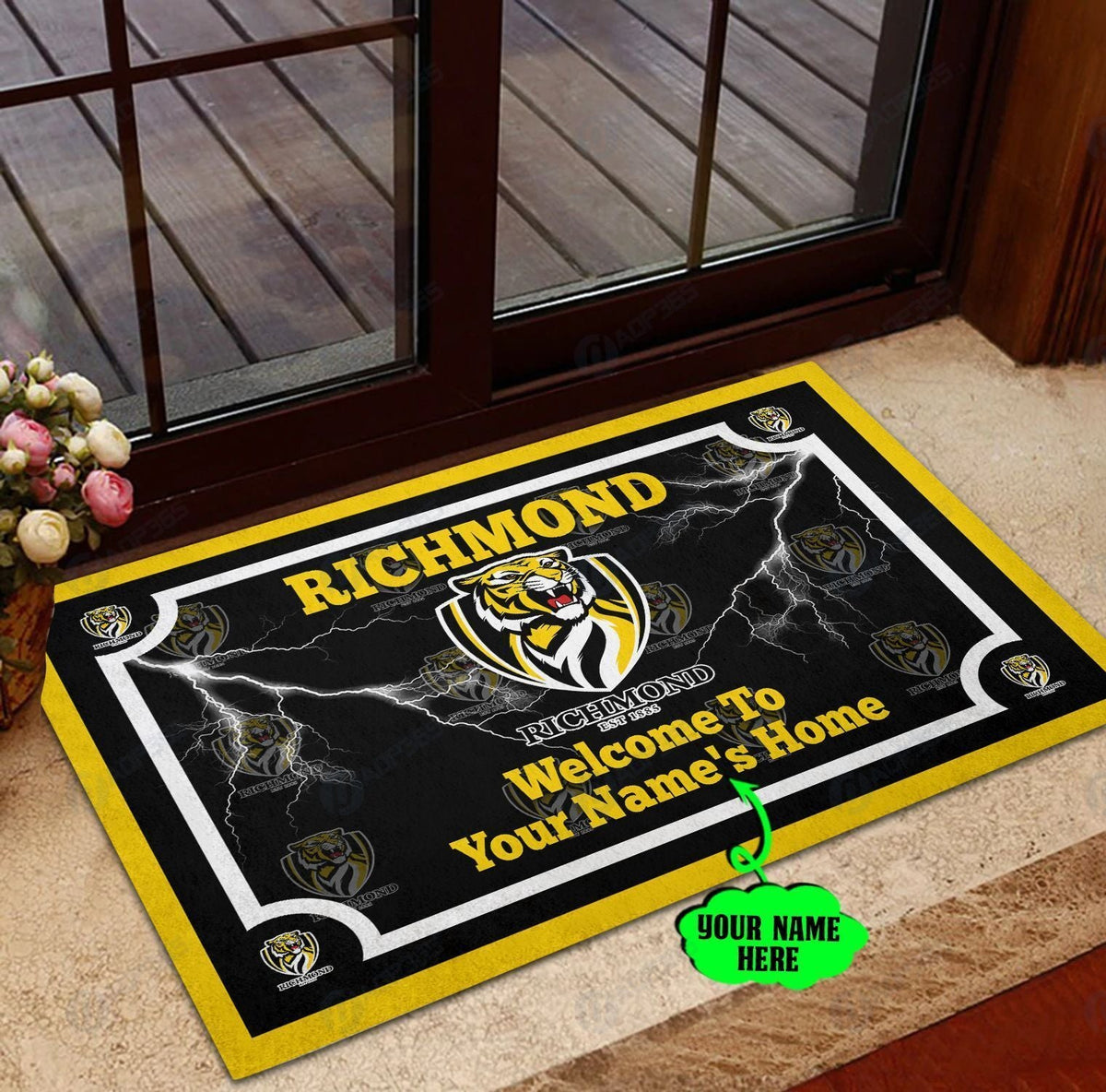 afl-doormat-richmond-football-club-doormat-personalized