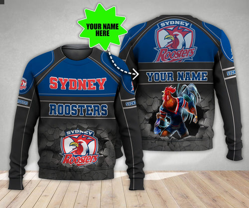 personalized-sydney-roosters-3d-hoodie-nrl-3d-hoodie-broken-wall