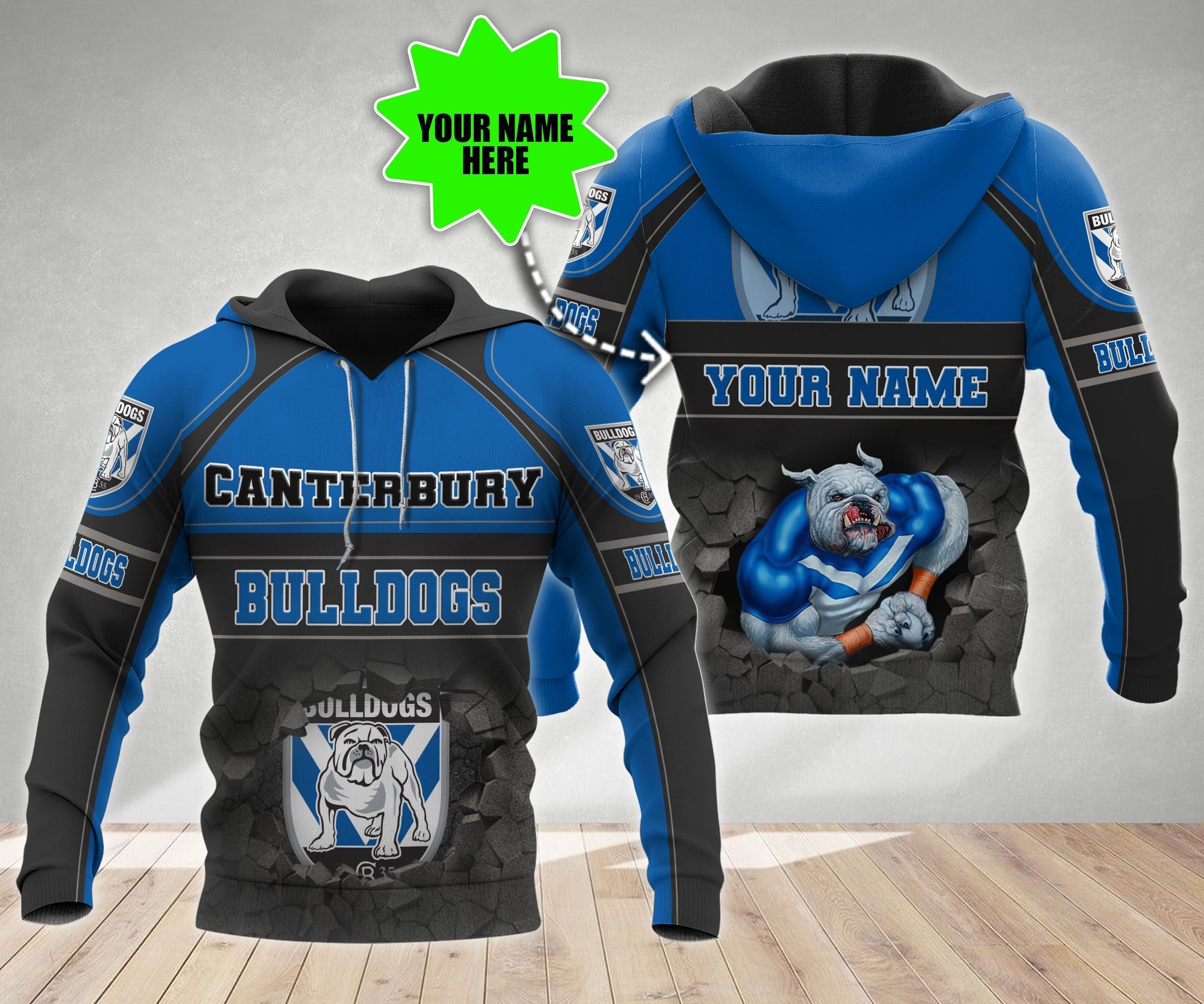 personalized-canterbury-bankstown-bulldogs-3d-hoodie-nrl-3d-hoodie-broken-wall