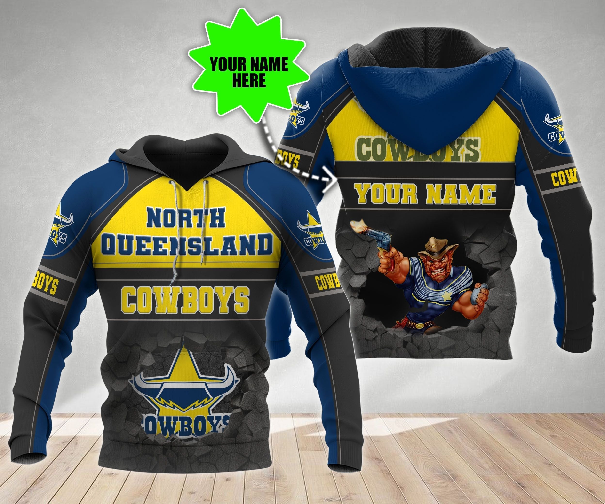 personalized-north-queensland-cowboys-3d-hoodie-nrl-3d-hoodie-broken-wall