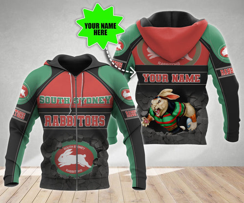 personalized-south-sydney-rabbitohs-3d-hoodie-nrl-3d-hoodie-broken-wall