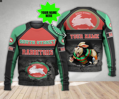 personalized-south-sydney-rabbitohs-3d-hoodie-nrl-3d-hoodie-broken-wall