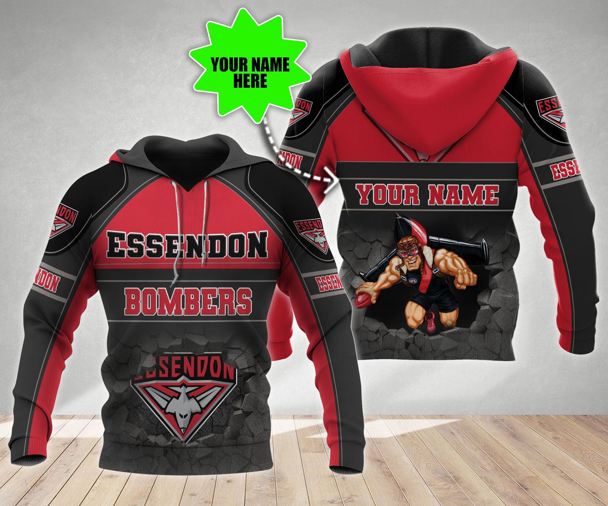 personalized-essendon-football-club-3d-hoodie-afl-3d-hoodie-broken-wall