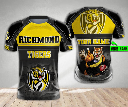 personalized-richmond-football-club-3d-hoodie-afl-3d-hoodie-broken-wall