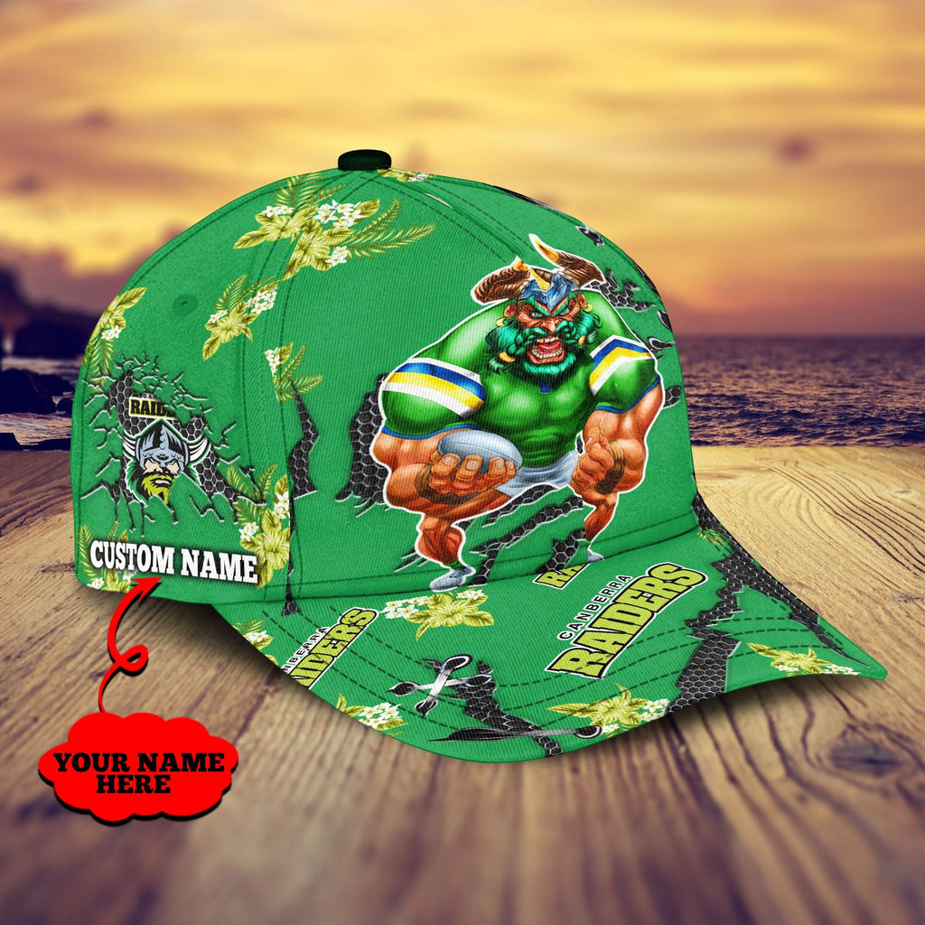 canberra-raiders-nrl-classic-cap-personalized-mascot-flower