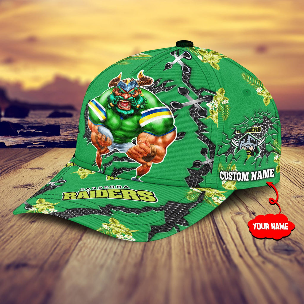 canberra-raiders-nrl-classic-cap-personalized-mascot-flower