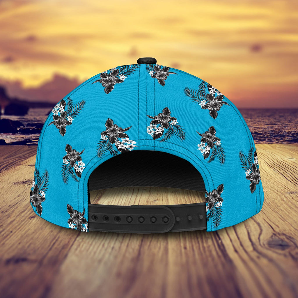 cronulla-sutherland-sharks-nrl-classic-cap-personalized-mascot-flower