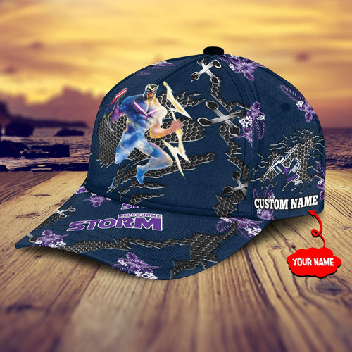 melbourne-storm-nrl-classic-cap-personalized-mascot-flower