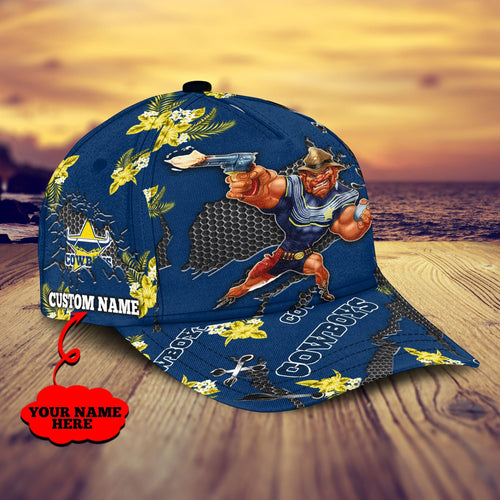 north-queensland-cowboys-nrl-classic-cap-personalized-mascot-flower