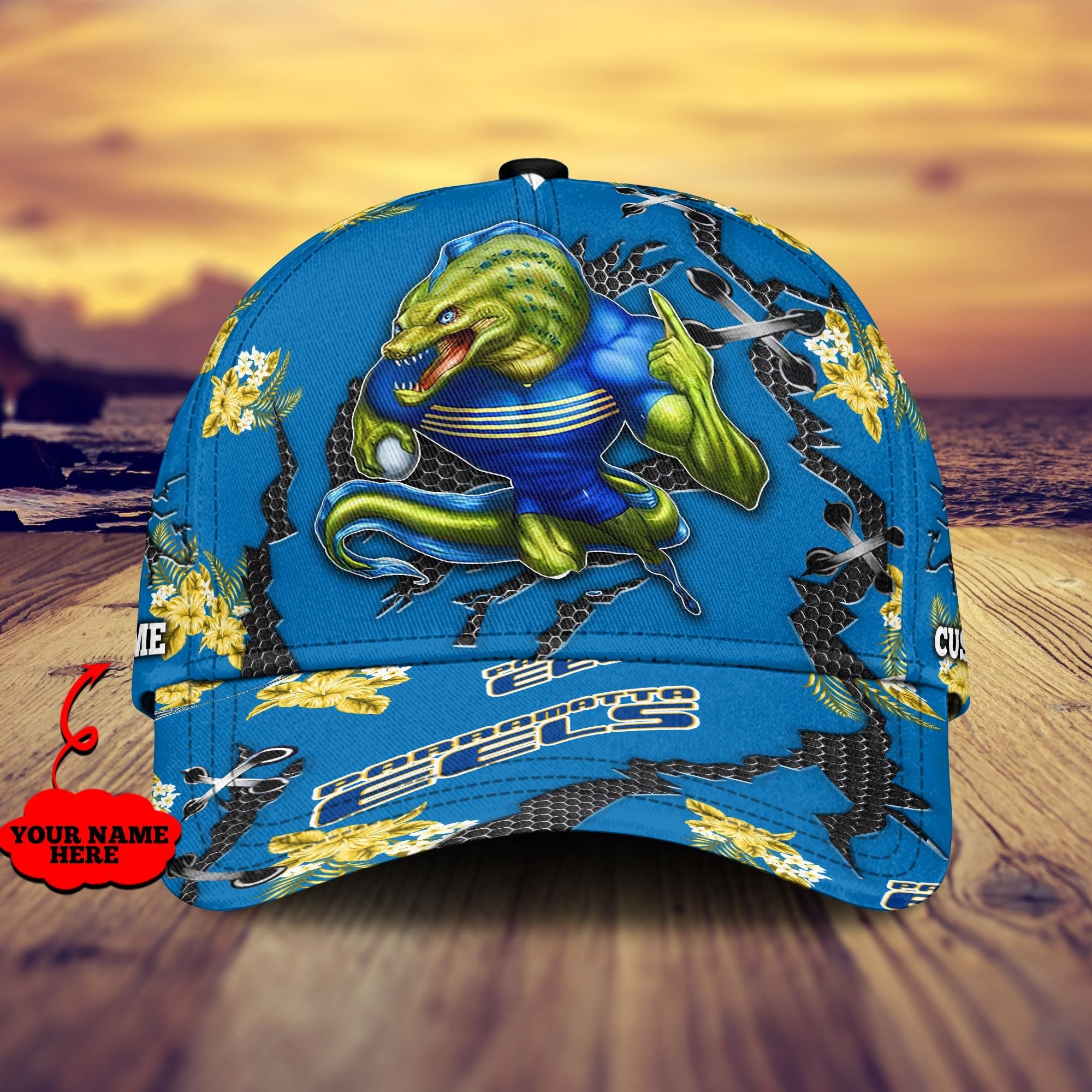 parramatta-eels-nrl-classic-cap-personalized-mascot-flower