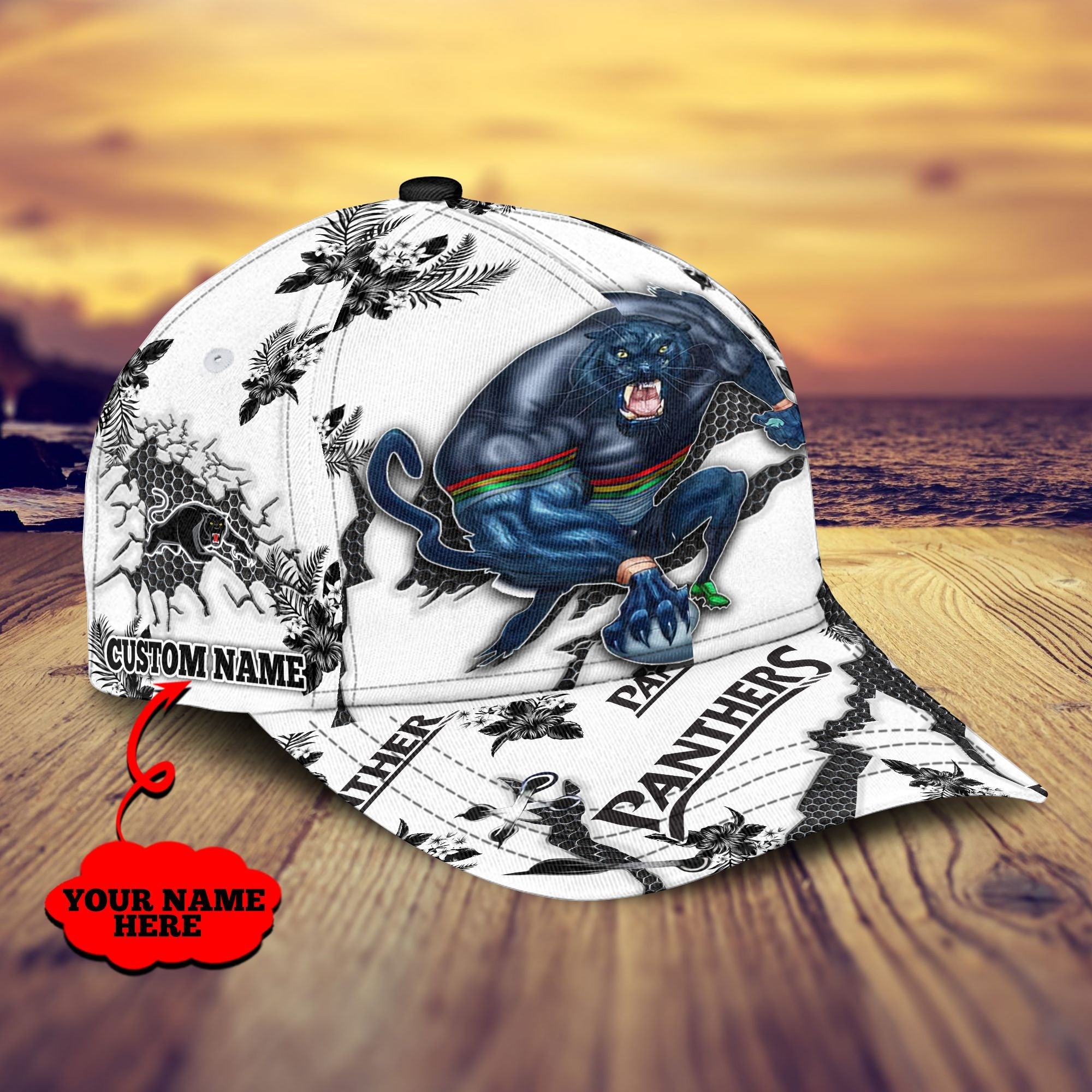 penrith-panthers-nrl-classic-cap-personalized-mascot-flower