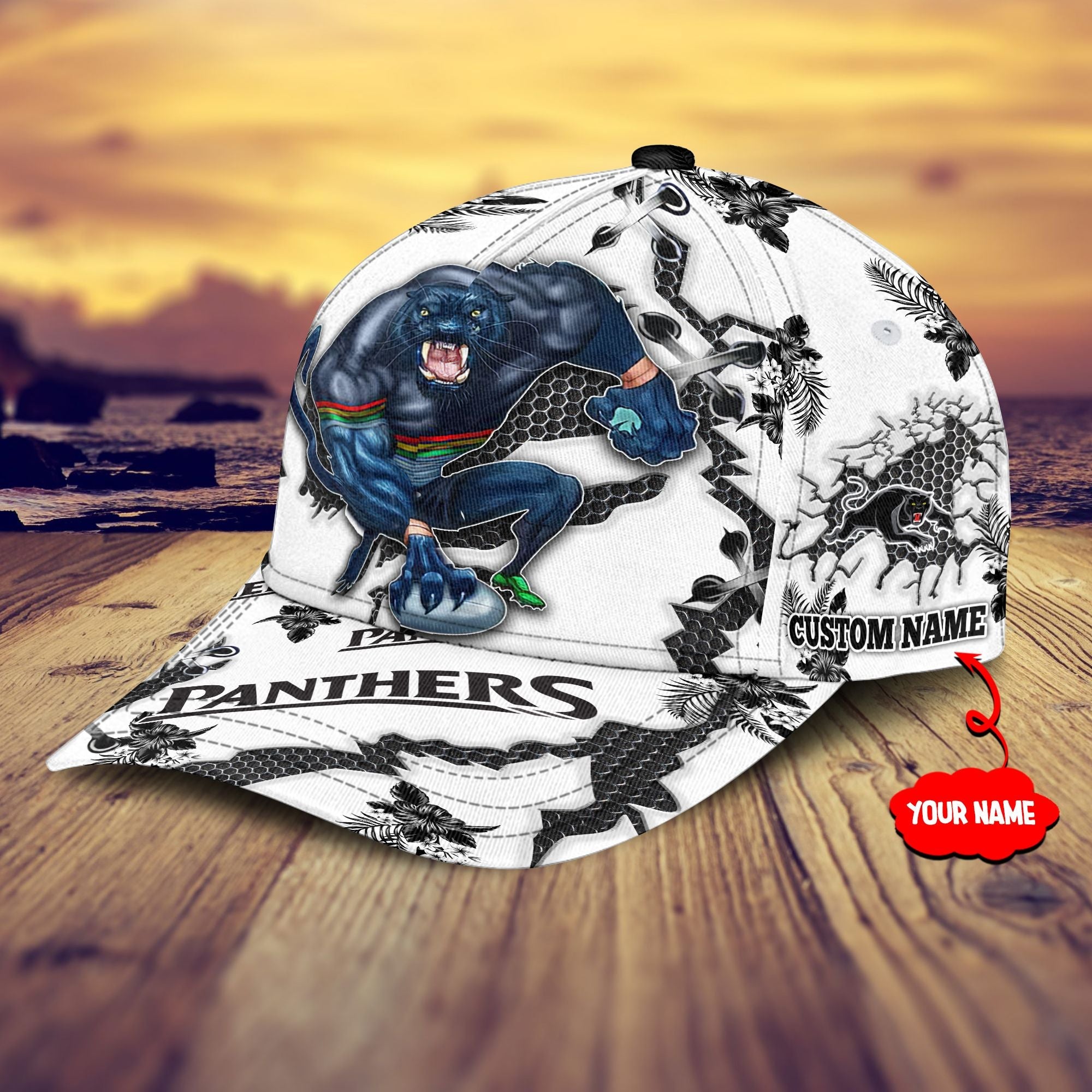 penrith-panthers-nrl-classic-cap-personalized-mascot-flower