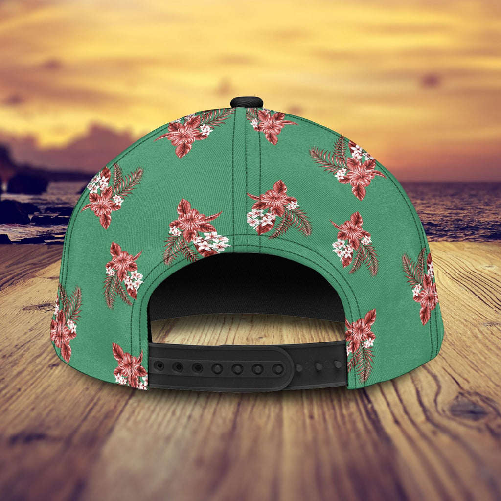 south-sydney-rabbitohs-nrl-classic-cap-personalized-mascot-flower