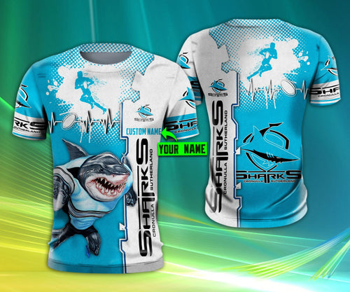 cronulla-sutherland-sharks-nrl-personalized-custom-3d-hoodie