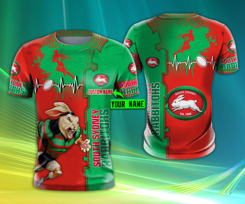 south-sydney-rabbitohs-nrl-personalized-custom-3d-hoodie