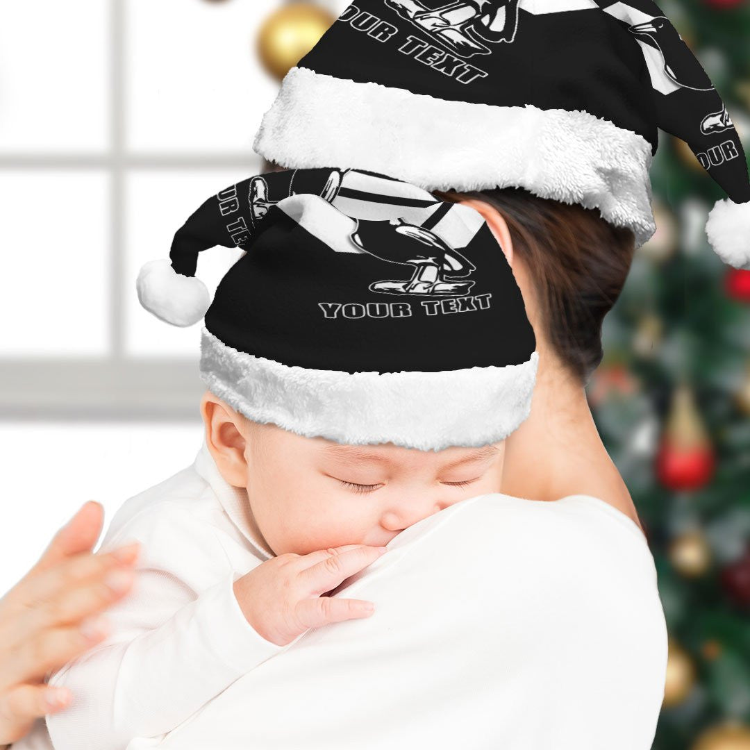 vibe-hoodie-christmas-hat-custom-western-suburbs-magpies-christmas-hat