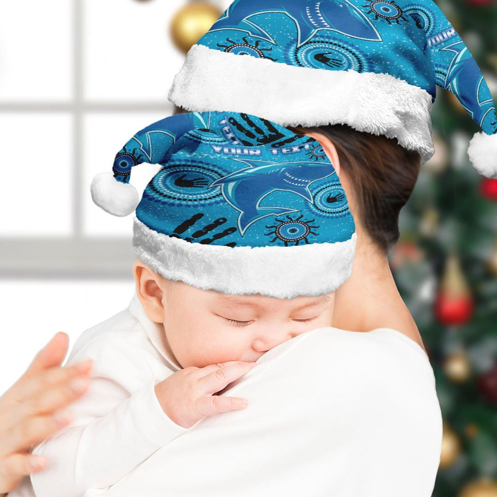 vibe-hoodie-christmas-hat-custom-cronulla-sutherland-sharks-rugby-team-christmas-hat