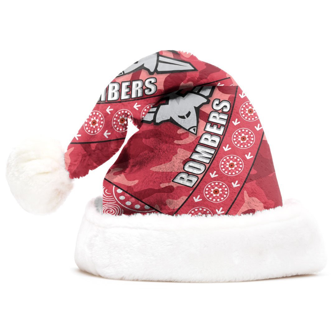 vibe-hoodie-christmas-hat-essendon-bombers-anzac-red-style-football-team-christmas-hat