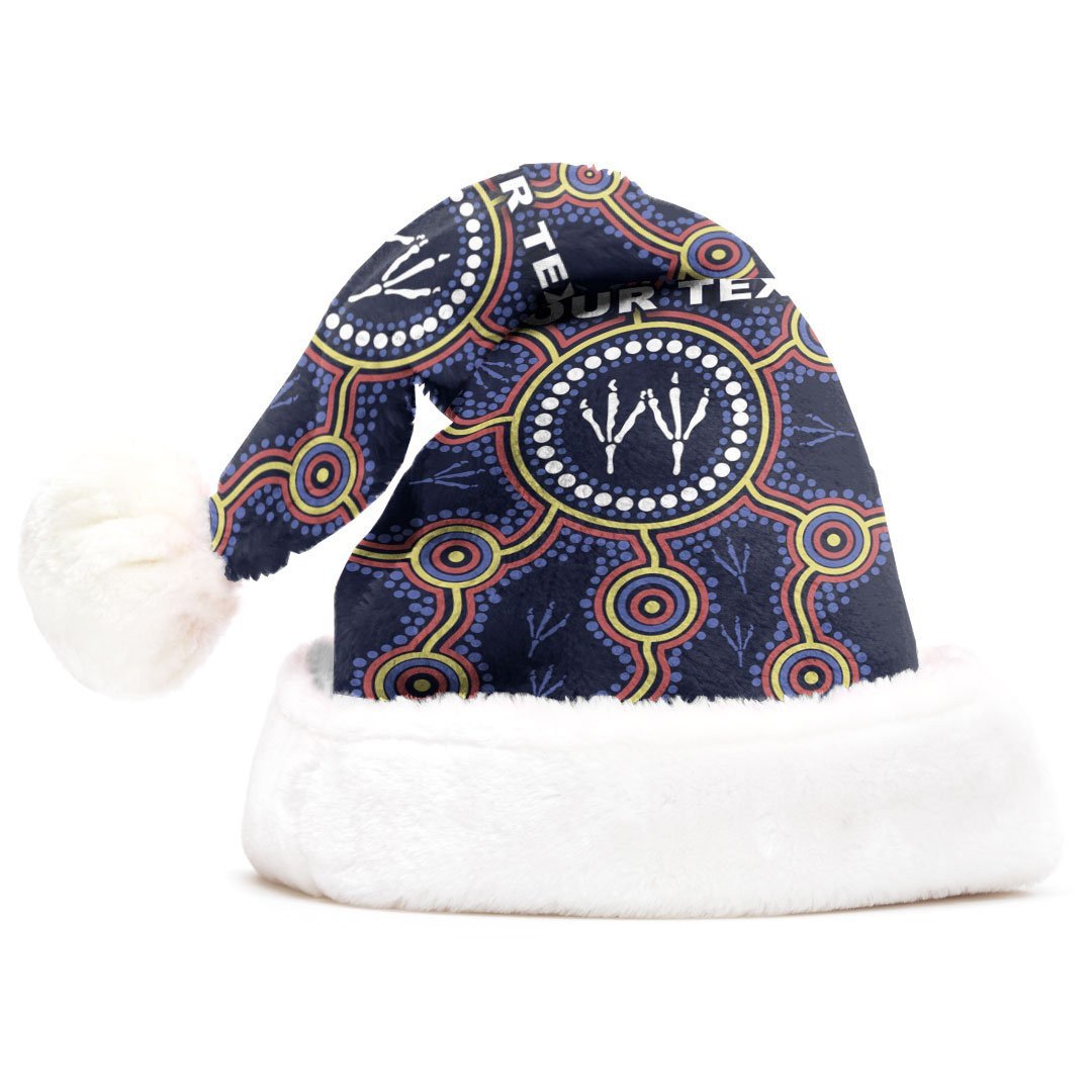 vibe-hoodie-christmas-hat-custom-adelaide-crows-indigenous-football-team-christmas-hat