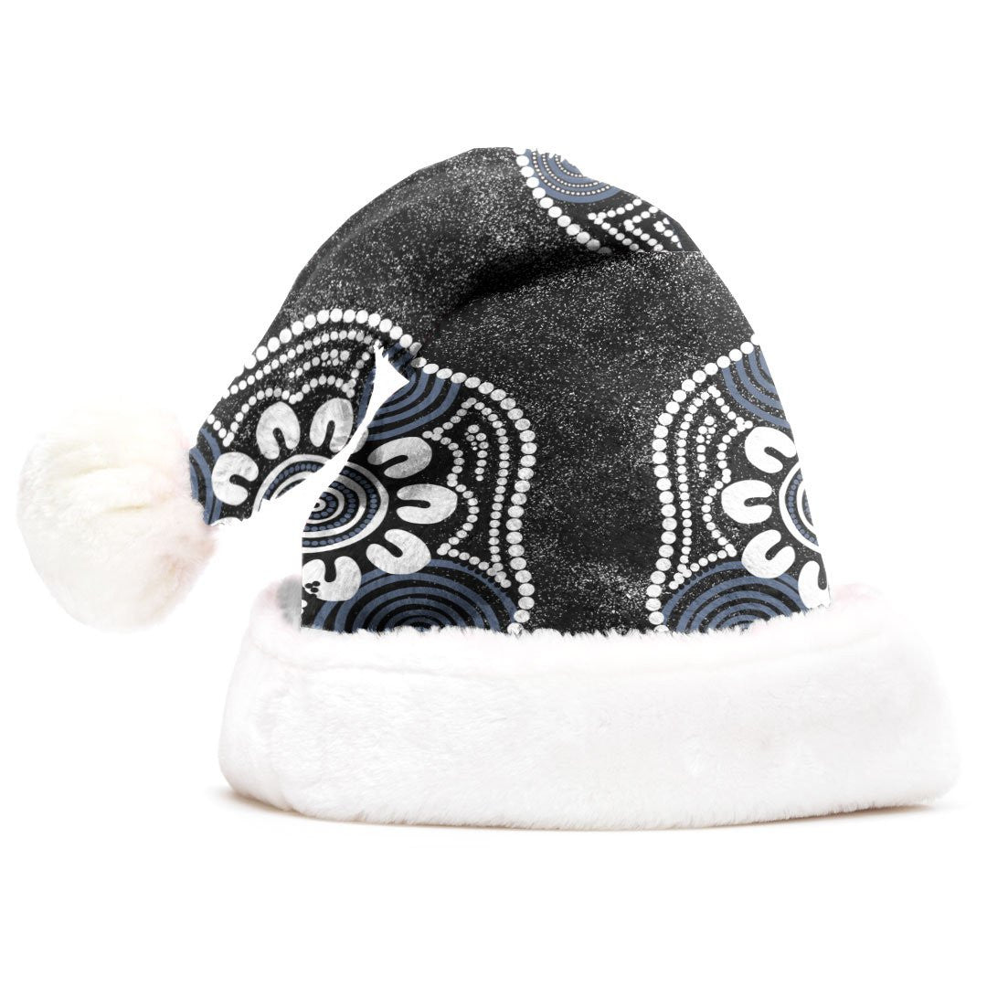 vibe-hoodie-christmas-hat-collingwood-magpies-indigenous-special-style-football-team-christmas-hat