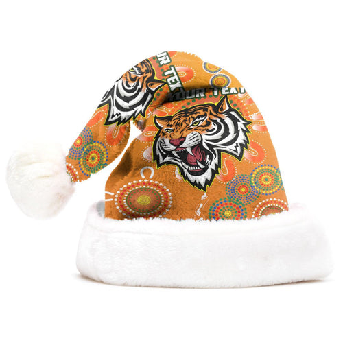 vibe-hoodie-christmas-hat-custom-wests-tigers-unique-indigenous-rugby-team-christmas-hat