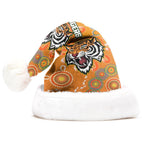 vibe-hoodie-christmas-hat-wests-tigers-unique-indigenous-rugby-team-christmas-hat