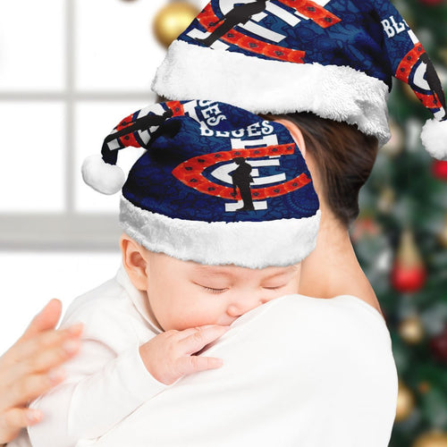 vibe-hoodie-christmas-hat-custom-carlton-blues-anzac-day-poppy-football-team-christmas-hat