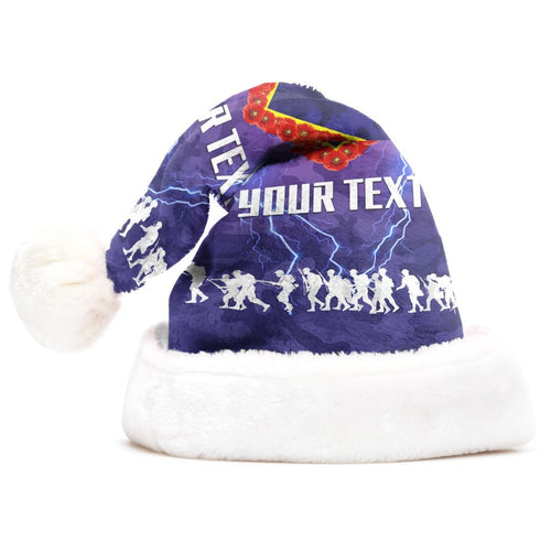 vibe-hoodie-christmas-hat-custom-melbourne-storm-anzac-day-lest-we-forget-violet-rugby-team-christmas-hat