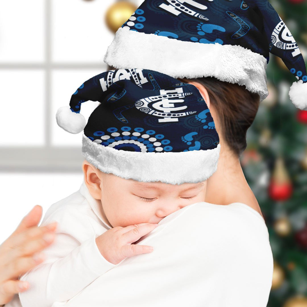 vibe-hoodie-christmas-hat-carlton-blues-unique-football-team-christmas-hat