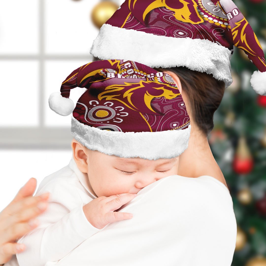 vibe-hoodie-christmas-hat-custom-brisbane-broncos-indigenous-unique-rugby-team-christmas-hat