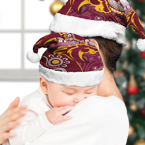 vibe-hoodie-christmas-hat-custom-brisbane-broncos-indigenous-unique-rugby-team-christmas-hat