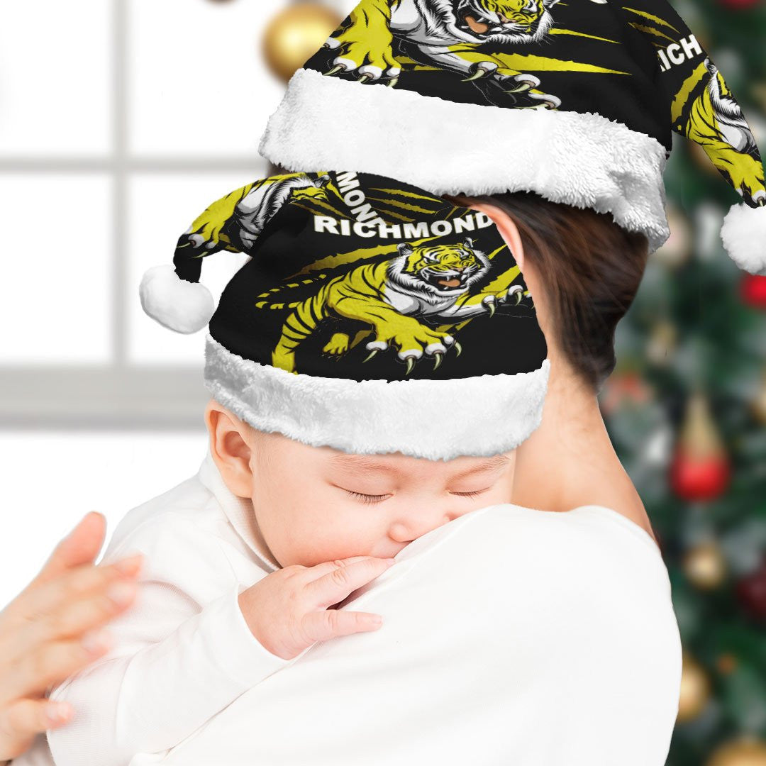 vibe-hoodie-christmas-hat-richmond-tigers-football-team-christmas-hat