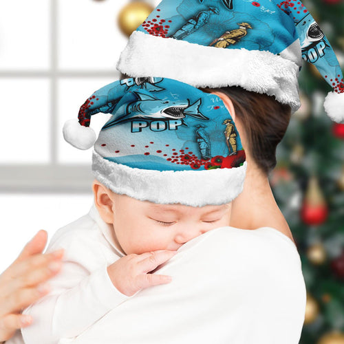 vibe-hoodie-christmas-hat-cronulla-sutherland-sharks-anzac-day-lest-we-forget-rugby-team-christmas-hat